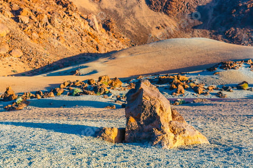 Preview: Sunrise In The Caldera Of El Teide Volcano, Tenerife, Canary Islands