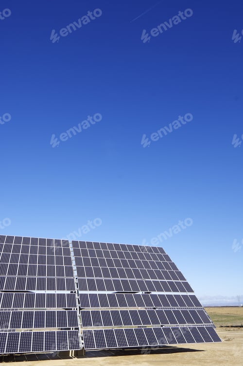 Preview: Large Solar Panel For Electric Power Production