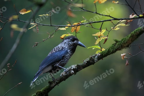 Preview: Spotted Nutcracker, Eurasian Nutcracker Black Forest Germany