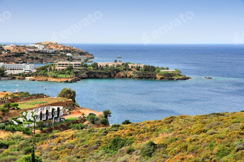 Preview: Agia Pelagia Holiday Town, Crete Island, Greece.