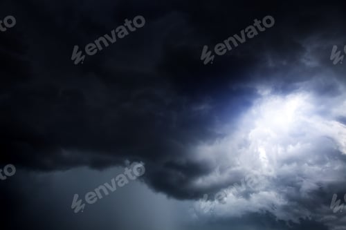 Preview: Light In The Dark And Dramatic Storm Clouds