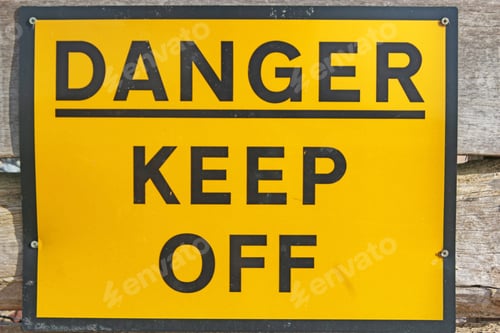 Preview: Danger Warning Sign