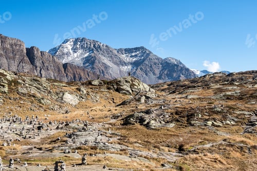 Preview: San Bernardino Pass - 2066 Meters Above Sea Level - Canotn Grisons - Switzerland