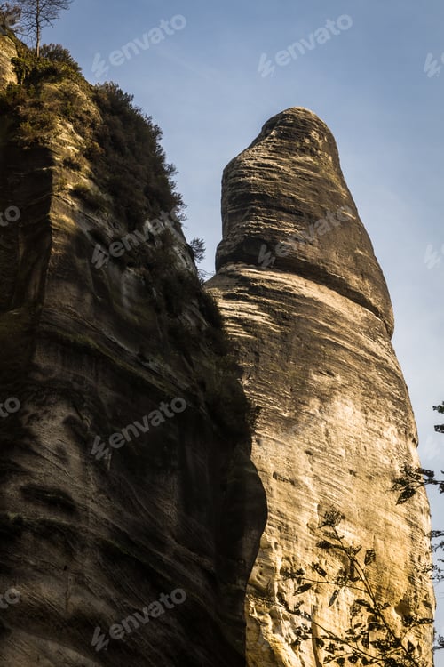 Preview: National Park Of Adrspach-Teplice Rocks. Rock Town. Czech Republic