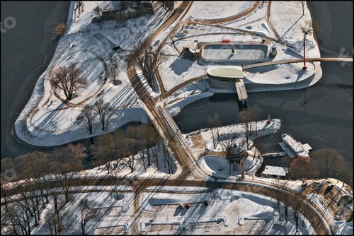 Preview: Aerial View Over The Jelgava City