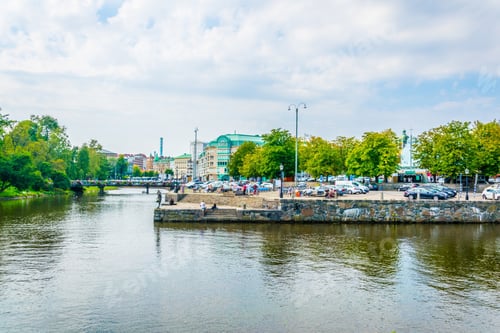 Preview: View Of A Channel In The Central Goteborg, Sweden