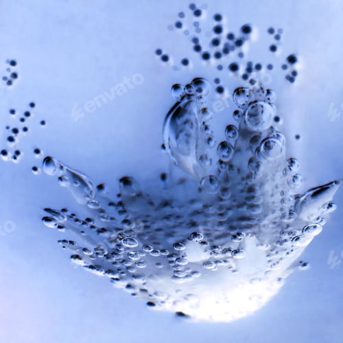 Preview: Underwater Flower With Bubbles