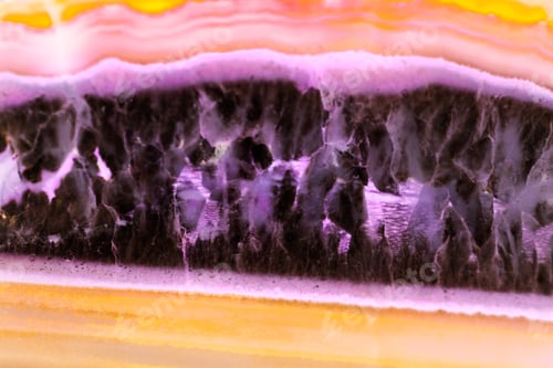 Preview: Agate And Quartz Slice - Beautiful Texture