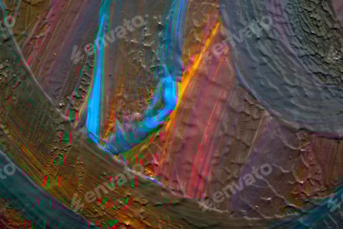 Preview: Abstract Art. Hand-Painted Background. Self Made.