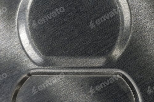 Preview: Texture Of Different Aluminum Surface, Close Up, Macro