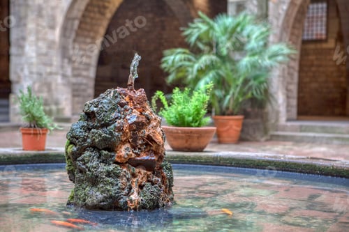 Preview: Fountain Made Of Natural Stone