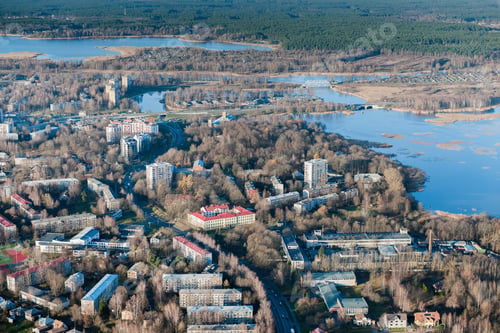 Preview: Aerial View Over The Riga City