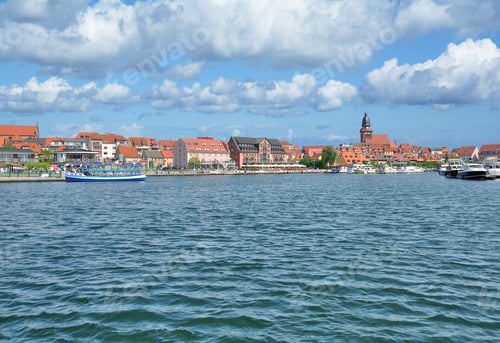 Preview: Town Of Waren (Mueritz) In Mecklenburg Lake District,Germany