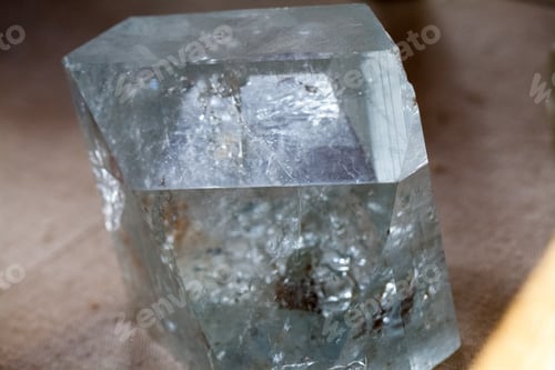 Preview: Beautiful Cristals, Minerals And Stones - Colors And Textures. Image Has Grain Texture Visible On