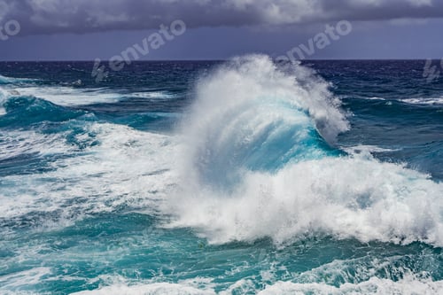 Preview: Waves At Shete Boka National Park Views Around The Small Caribbean Island Of Curacao