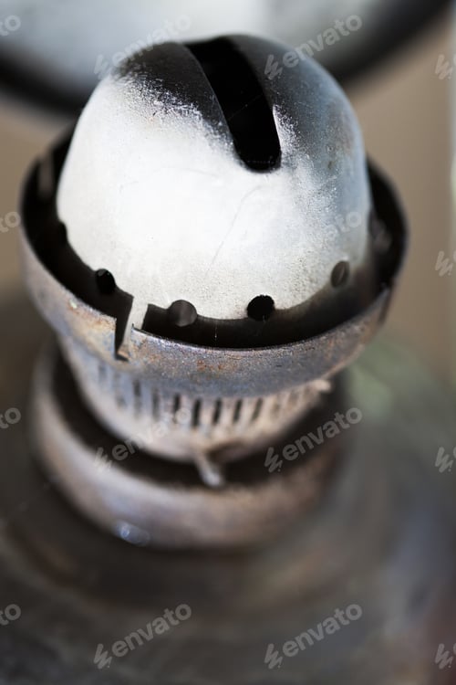 Preview: Metallic Fragment From An Old Gas Lamp