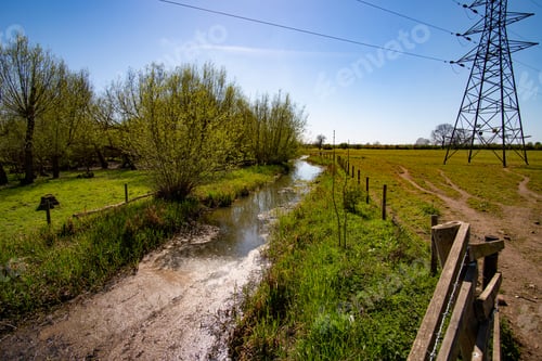 Preview: Stream On Farm Land Example