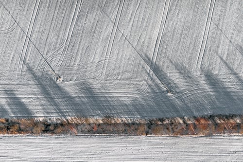 Preview: Aerial View Over The Rural Fields