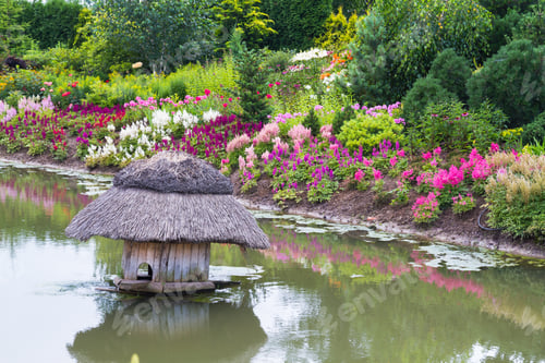 Preview: Garden And Lake.