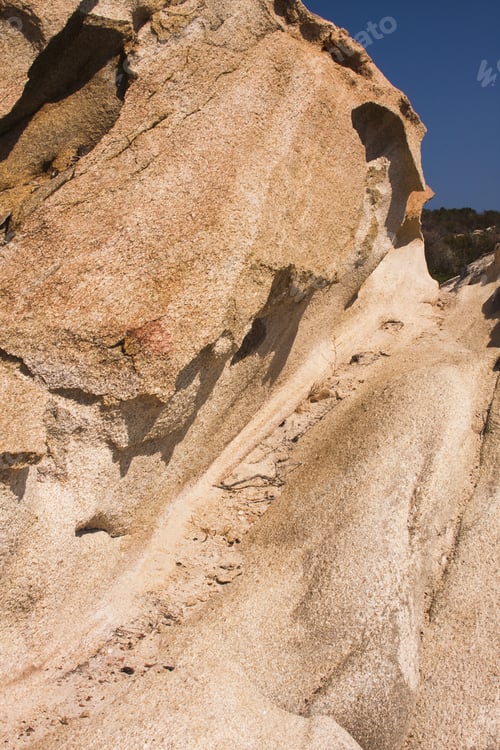 Preview: Rocks Texture And Blue Sky - Greece