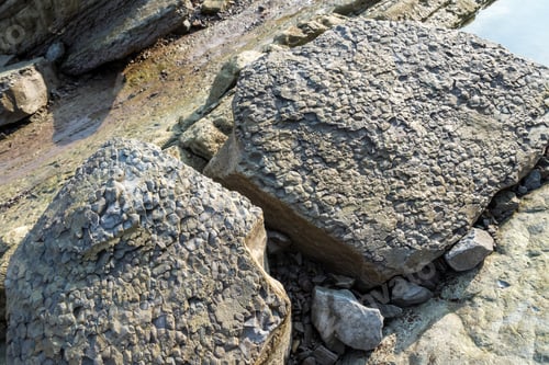 Preview: The Acantilado Flysch In Zumaia (Basque Country). Flysch Is A Sequence Of Sedimentary Rock Layers