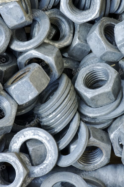 Preview: Group Of Nuts And Washers