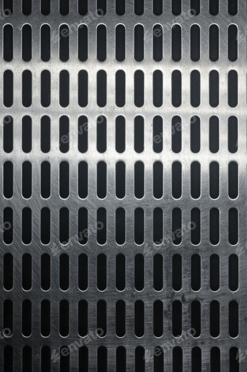 Preview: Stainless Steel Grating With Oblong Holes