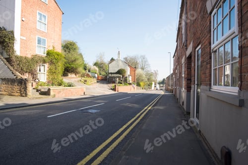 Preview: The Main Road Through The Village Of Castle Donington, Leicestershire