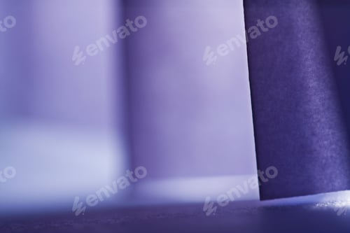 Preview: Colorful Paper Shapes With Paper Background