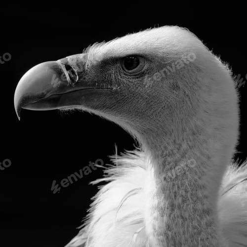 Preview: European Griffon Vulture (Gyps Fulvus Fulvus)