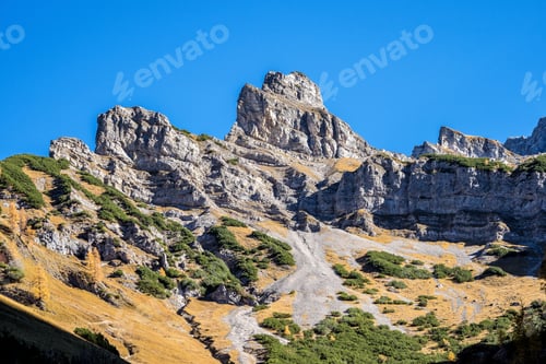 Preview: Austria, Greater Ahornboden In Autumn