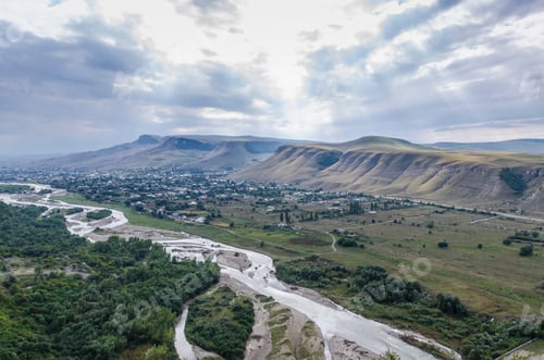 Preview: View Of The Mountain River In Khabez, Stavropol Krai
