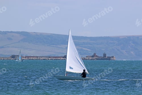 Preview: Sailing Dinghy In Portland Harbour