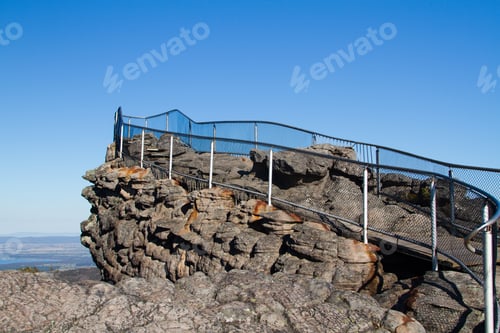 Preview: View Along The Ridges Of Grampians National Park, Victoria, Australia.