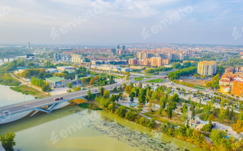Preview: Aerial View Of Zaragoza, Spain