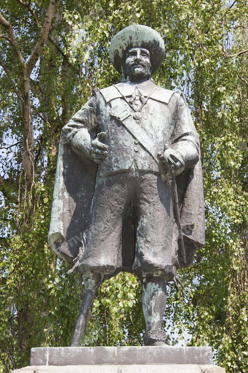 Preview: Statue Of Pieter Stuyvesant Director General Of New Netherland 1647-1664