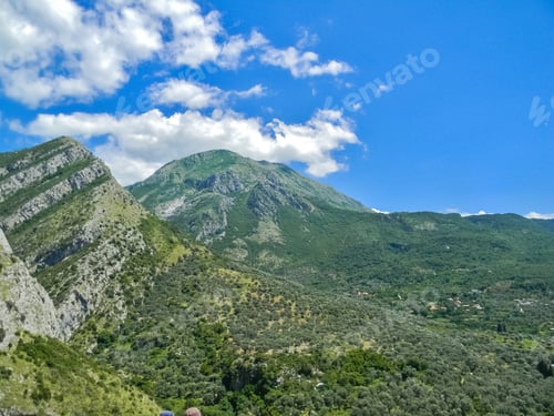 Preview: The Green Mountains Near Stari Bar, Montenegro