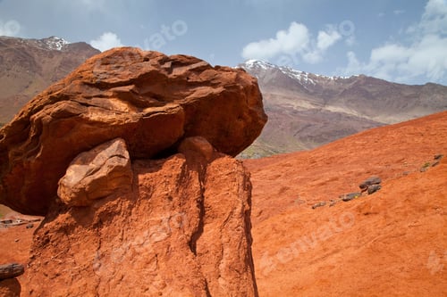Preview: Landscape In Aguelmous, Khénifra Province, Béni Mellal-Khénifra, High Atlas Or The Grand Atlas