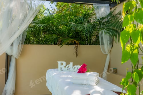 Preview: Massage Area Curacao A Small Caribbean Island In The Netherland Antilles