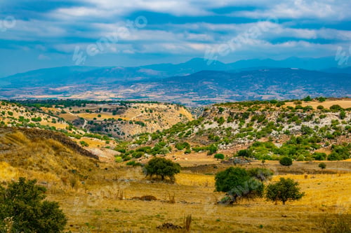 Preview: Hilly Countryside Of Cyprus Near Akamas Peninsula