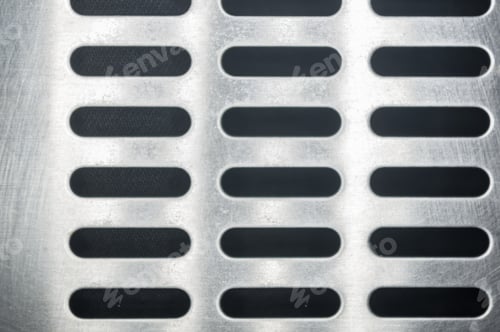Preview: Stainless Steel Grating With Oblong Holes
