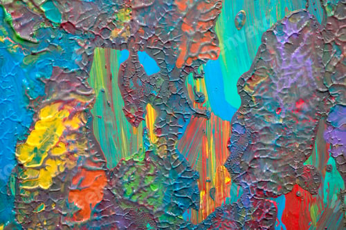 Preview: Abstract Art Background. Hand-Painted.