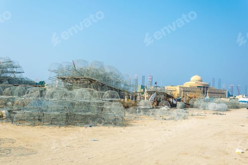 Preview: View Of A Dhow Port In Sharjah, Uae
