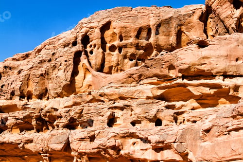 Preview: Wadi Rum Know As Valley Of The Moon, Jordan, Middle East. The Desert Was Used As Filming Location