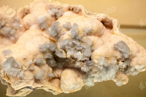 Preview: Beautiful Cristals, Minerals And Stones - Colors And Textures. Image Has Grain Texture Visible On