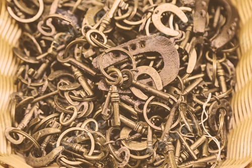 Preview: Keychains With Horseshoes, Metal Keychains Detail About Luck, Superstition