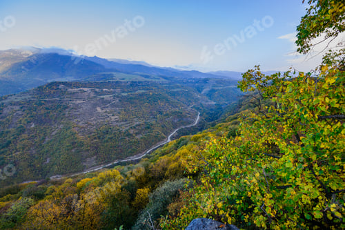 Preview: Majestic Autumn Landscape With Mountains And Forest, Armenia