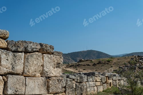 Preview: Ancient Ruins In Pamukkale. Turkey, July 2019