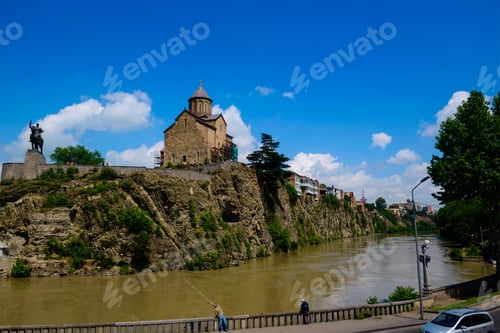 Preview: Metekhi Church And Kura River, Tbilisi, Georgia