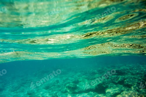 Preview: Underwater Texture In Ionian Sea, Zakynthos, Greece